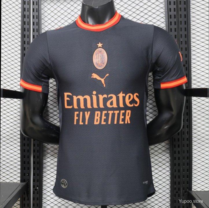 Camiseta de fútbol AC Milan 2026/27 VISITANTE MANGA CORTA VERSION JUGADOR